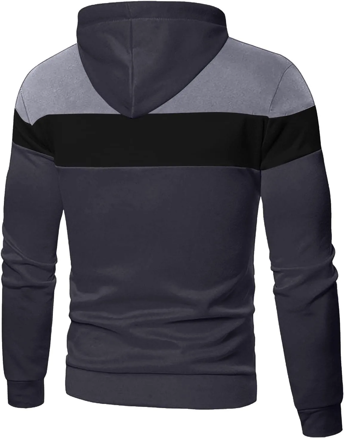 Ymosrh Men's Sweatshirts Casual Camouflage Sports Sweatshirt Long Sleeve Zipper Hooded Jacket Coat Hoodies, M-3XL